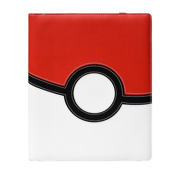9‑Pocket PRO‑Binder EX Pokéball A4 mappe til Pokémon kort med elastiklukning og plads til 360 kort